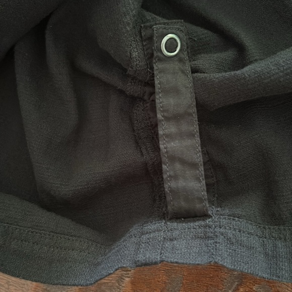 Royal Robbins Ruched Side Snap Option Linen Feel Skirt - Picture 7 of 10